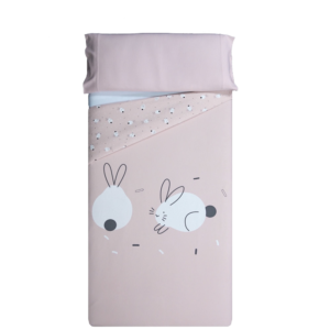 Funda Nórdica 60/70 RABBIT Rosa