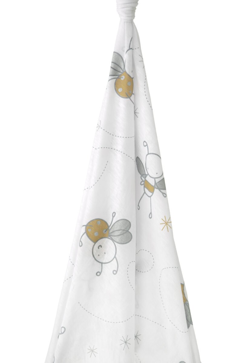 Muselina Algodón ABEJITA Beig