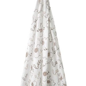 Muselina Algodón OVEJA Beig