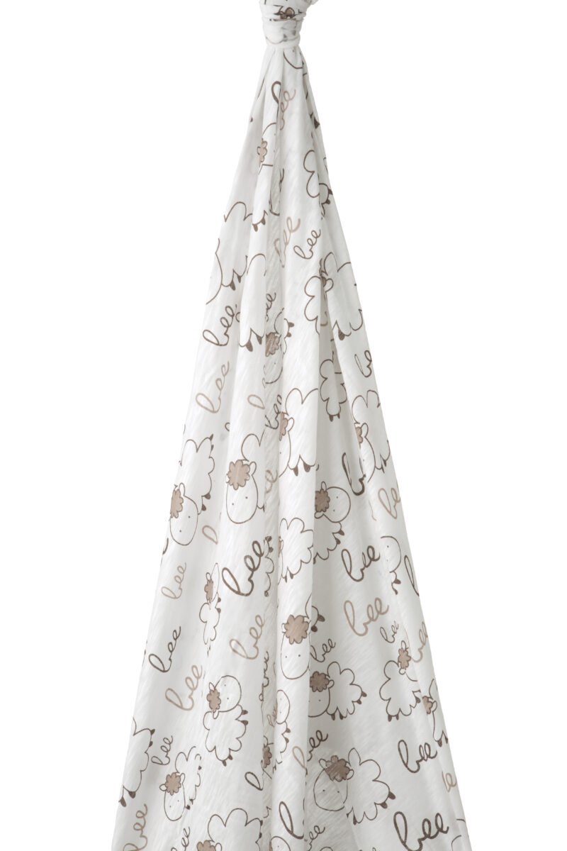 Muselina Algodón OVEJA Beig