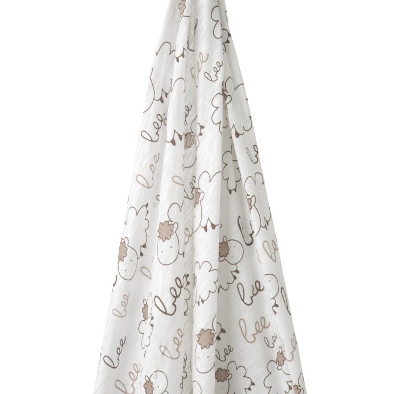 Muselina Algodón OVEJA Beig